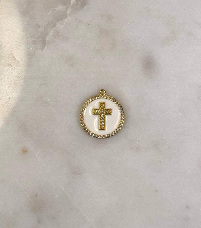 Diamond Circle Cross